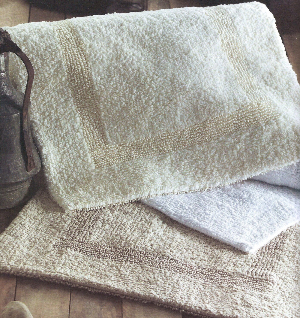 Коврик для ванной 75x140 Casual Avenue Newcastle белый вид