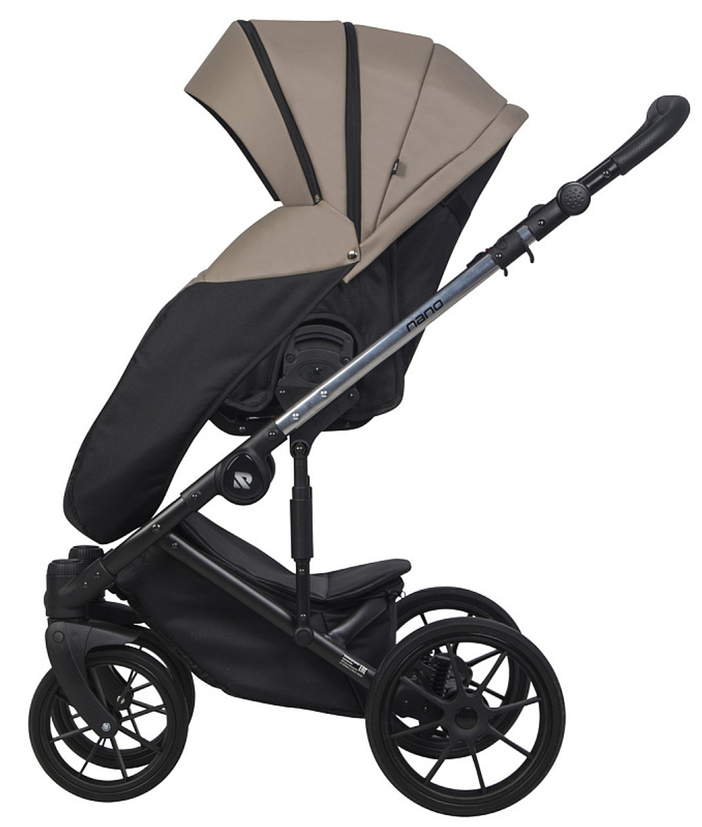 Детская коляска Riko Nano Thermo 2 в 1 04 Cappucino (капучино)