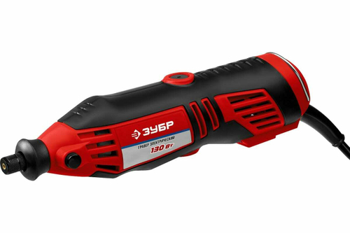 Электрический гравер ЗУБР с набором мини-насадок, 242 предмета ЗГ-130ЭК H242