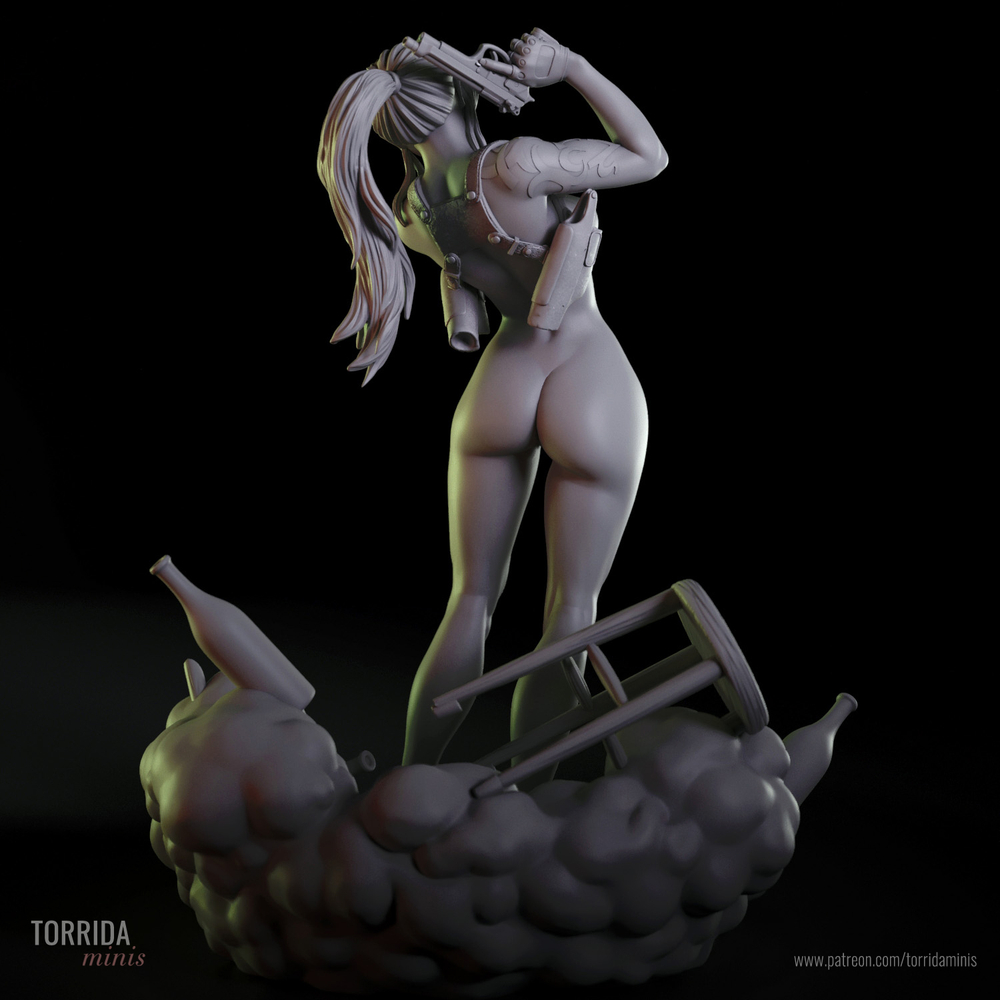 Фигурка Реви Пираты Чёрной лагуны Revy Black Lagoon Rebecca