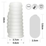 Насадка на пенис с вибрацией Wave Knights Ring  (10*3,7)