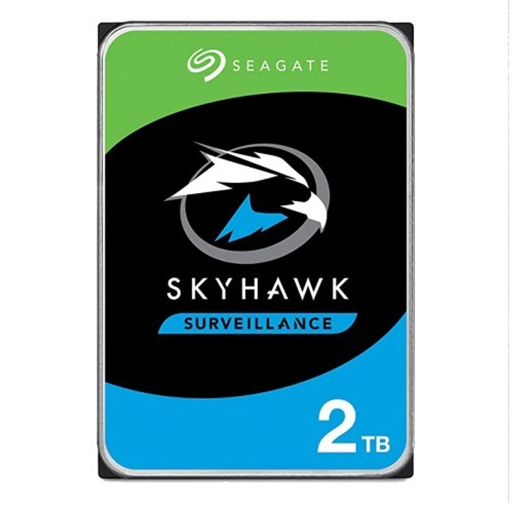 Жесткий диск для видеонаблюдения 2Tb Seagate SkyHawk SATA3 3.5&quot; 256Mb ST2000VX017