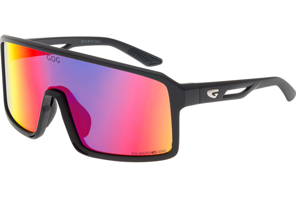 Спортивные очки GOG Ragnarok / Matt Black-Red / Polarized Infrared-Red Lens