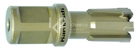 Корончатое сверло Karnasch 18х30 мм, RAIL-LINE, Weldon 19, арт. 20.1306-018