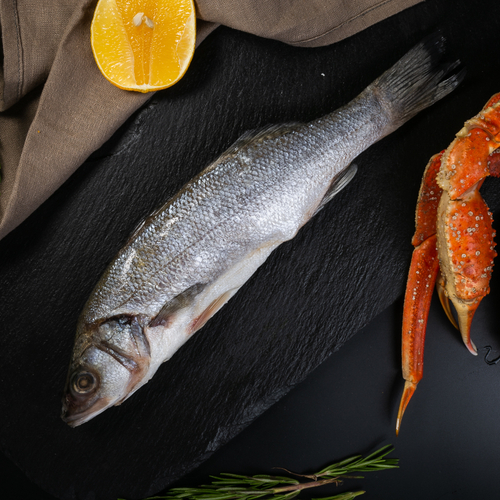 Сибас чищеный и потрошеный