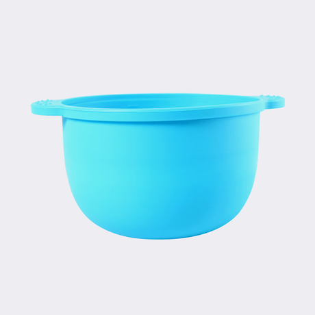 Силиконовая чаша для воскоплава (голубая)