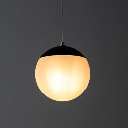 Светильник подвесной (подвес) ЭРА ADELAIDA PL35 BK G9 потолочный шар черный