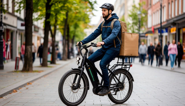 Курьеров на электровелосипедах могут обязать получать права