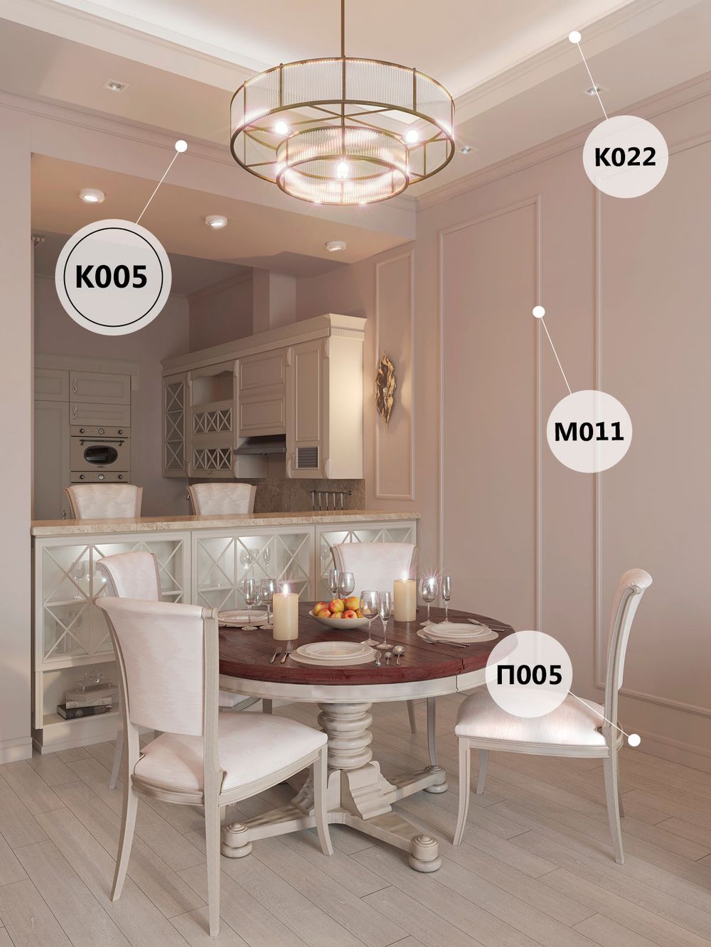 Карниз Ecopolymer, 69x71 мм