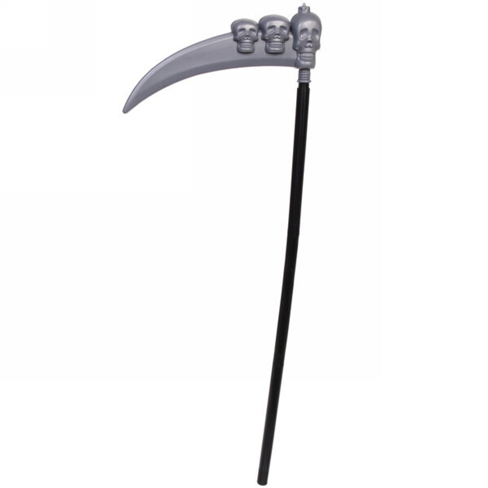 Карнавальный аксессуар «Коса Череп» 35*100 см