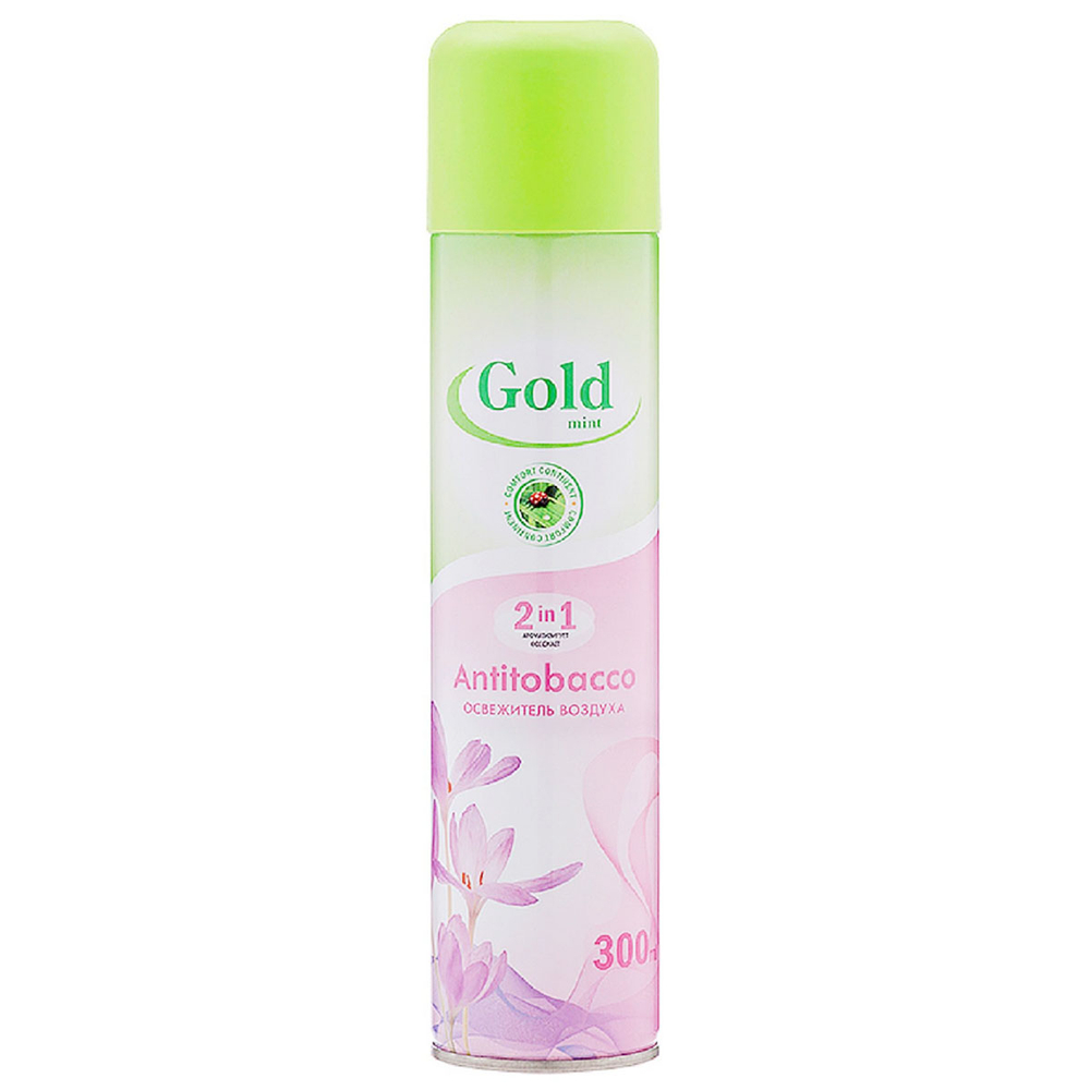 Освежитель воздуха Gold Wind Антитабак 300 мл