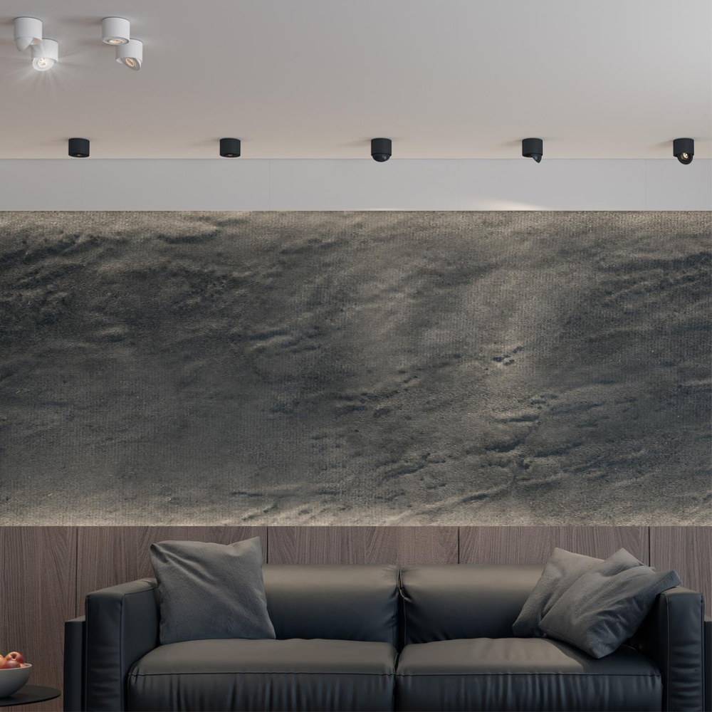 358814 OVER NT21 378 черный Светильник накладной светодиодный IP20 LED 18W 1600Лм 4000K 220V GESSO