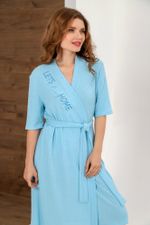 Халат Уикенд-1 Виотекс ГОЛУБОЙ