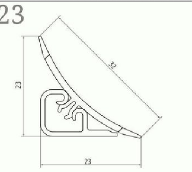 Плинтус KORNER LB 23