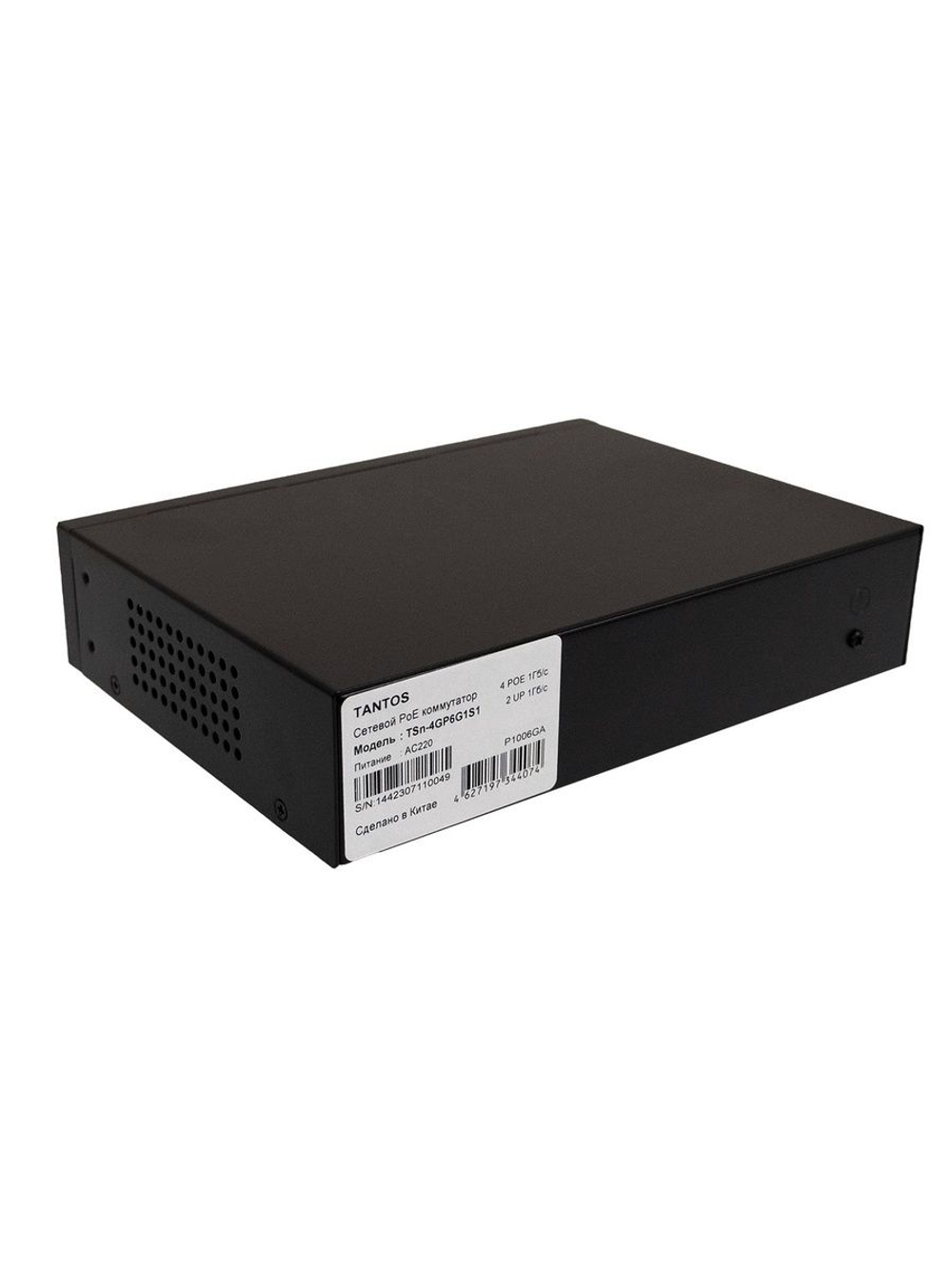 Коммутатор PoE TSn-4GP6G1S1