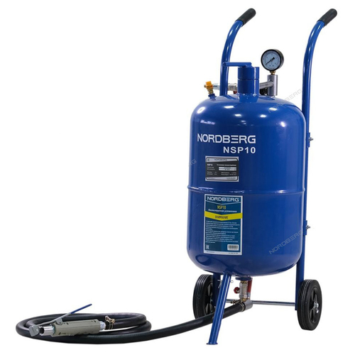 NORDBERG (NSP10) Установка пескоструйная, бак для песка 37 л