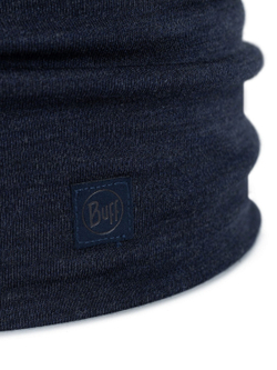 БАНДАНА BUFF MERINO HEAVYWEIGHT SOLID INDIGO