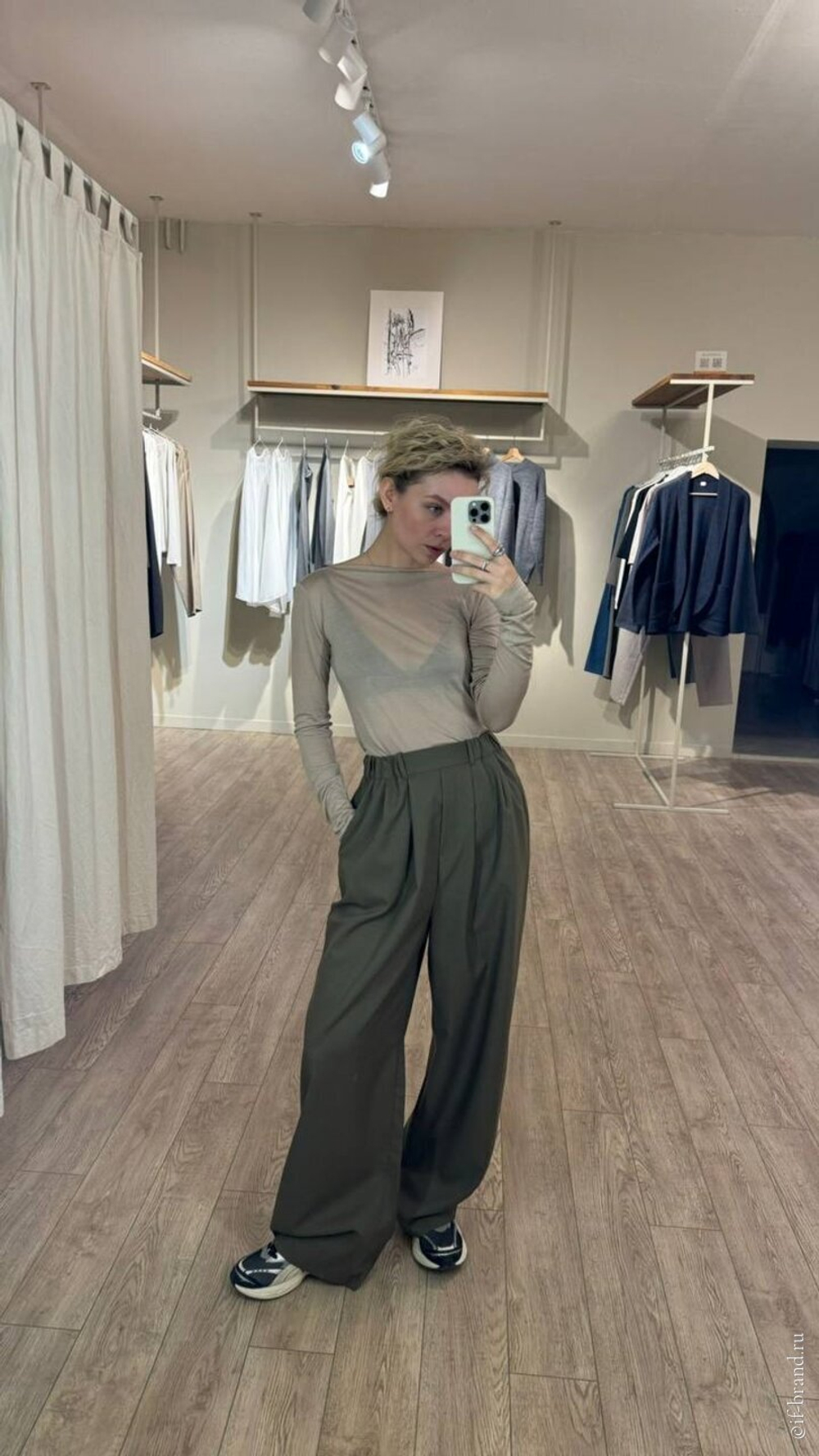 брюки LOIS wool "батины"