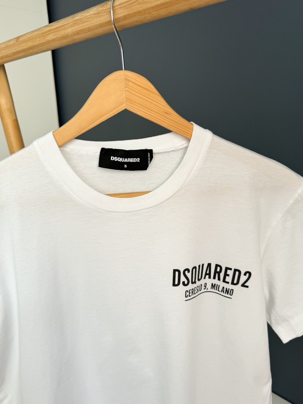 Хлопковая футболка Dsquared2, S