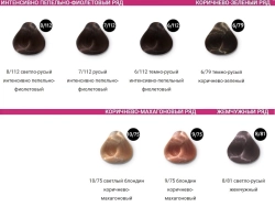 7/12 крем-краска перманентная для волос / OLLIN COLOR Platinum Collection 100 мл