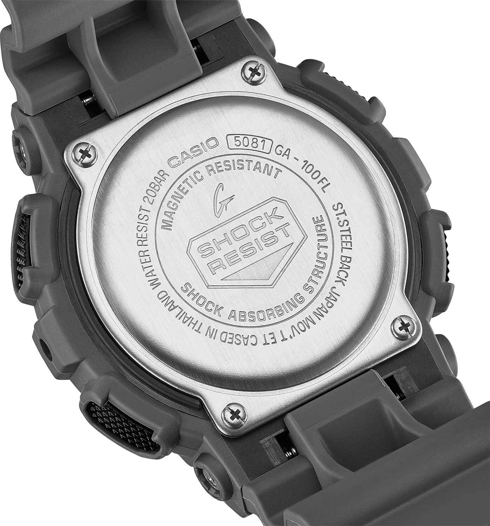 Мужские наручные часы Casio G-Shock GA-100FL-8A