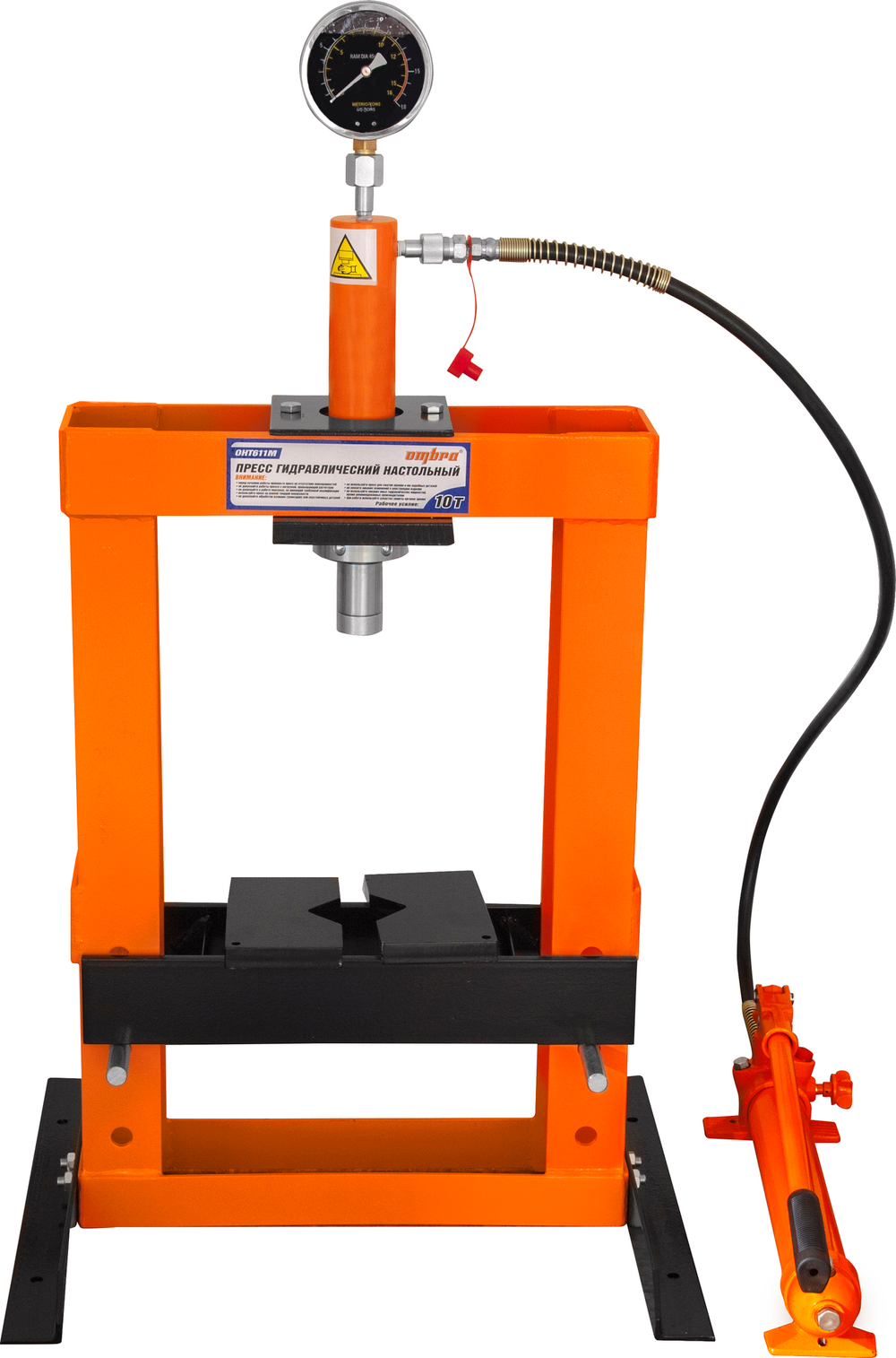 OHT611M Пресс гидравлический настольный 10 т.