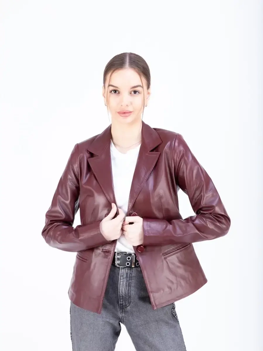 Куртка кожаная из натуральной кожи Турция