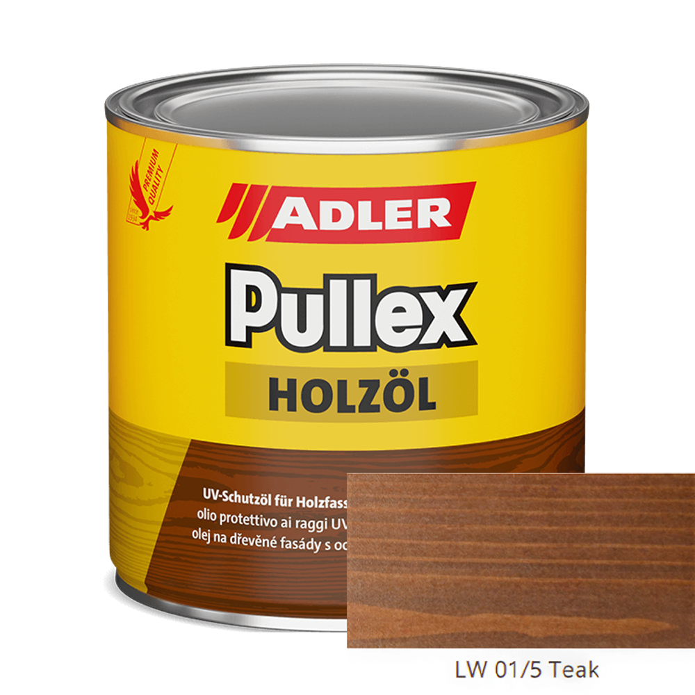 Pullex Holzol проникающее масло для дерева снаружи | Adler (Австрия)