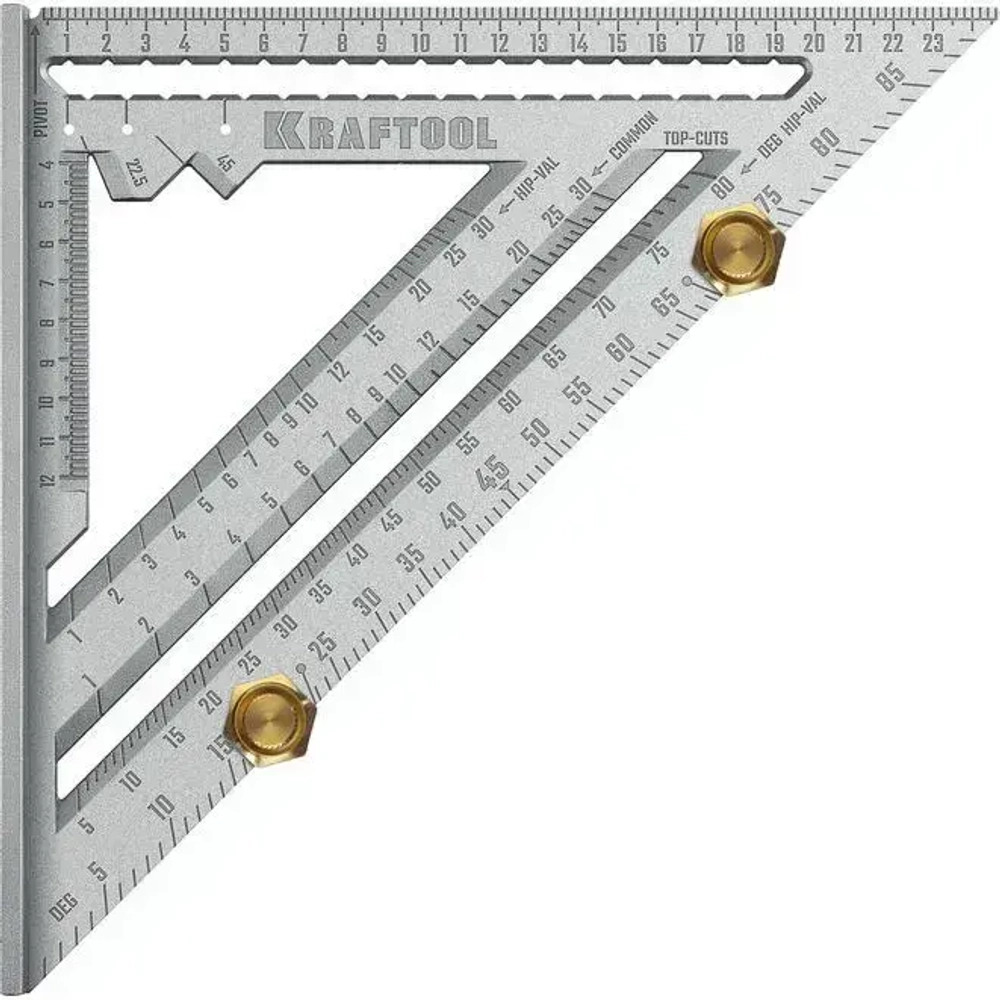 Высокоточный кровельный угольник 250 мм, 5-в-1 KRAFTOOL 3441-25