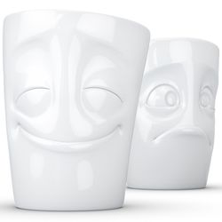 Набор кружек Cheery & Baffled, 350 мл, белый, 2 шт.