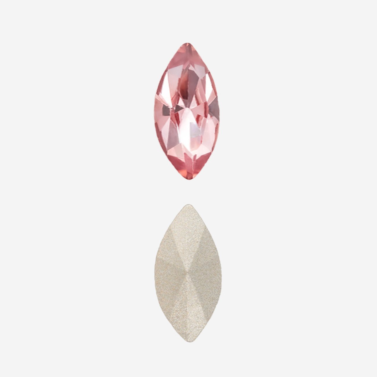 Кристалл Маркиз (Marquise Fancy Stone), оттенок "Падпараджа"/"Padparadsha", 10*5мм