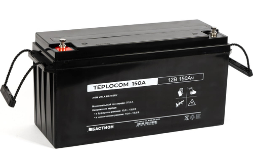 Аккумулятор герметичный свинцово-кислотный TEPLOCOM 150Ач