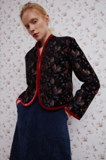 Пиджак "Брусника" , разноцветный