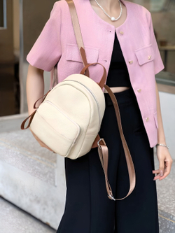 женский рюкзак из натуральной кожи