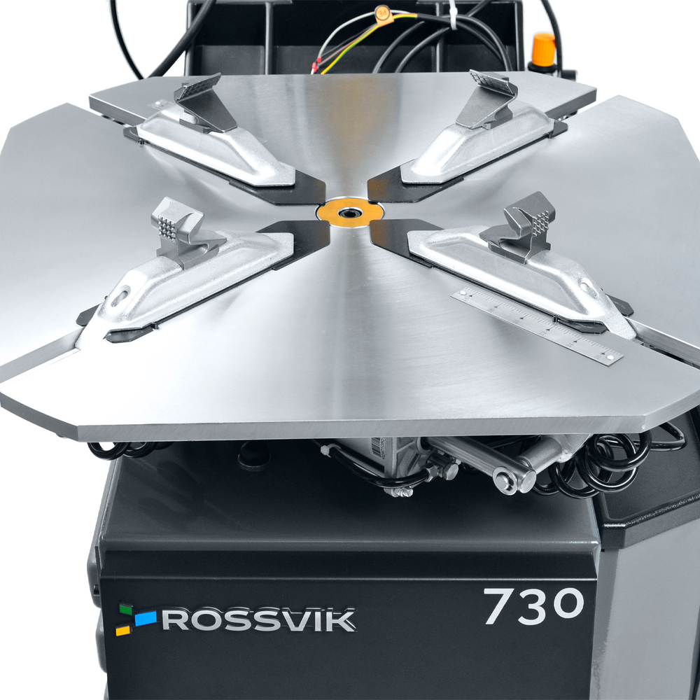 Станок шиномонтажный ROSSVIK V-730, 2sp, авт., до 30", 380 В, взрыв. накачка, серый