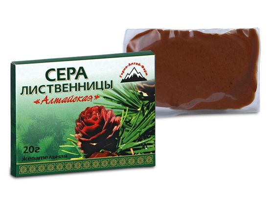 Сера лиственницы "Алтайская" 20гр.