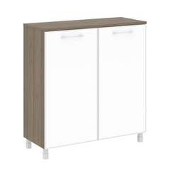 Yalta Шкаф квадратный LT.SD-1.4 R white Вяз Благородный/Стекло White 1098*452*1168