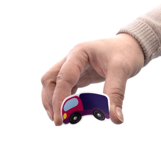 Пластик на липучках "Городок" (конверт А4)