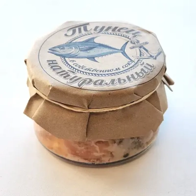 Филе тунца запечённого в стекле, 240 г