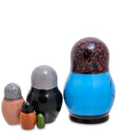 Народные промыслы МР-22/ 4-A Матрешка 5м «Великие правители» мал.