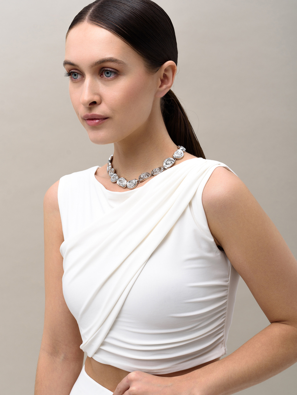 Чокер "Lots of shells" Silver