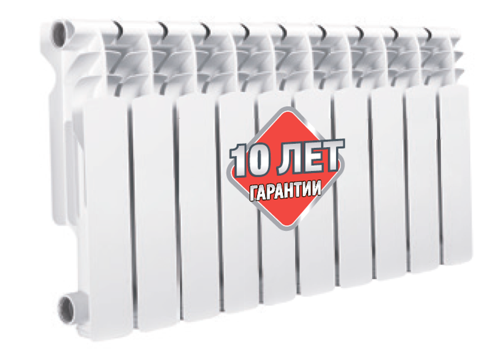 Радиатор БИМЕТАЛ 500/80 12-сек  ViEiR