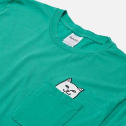 Лонгслив Ripndip Lord Nermal Pocket Tee Long Sleeve Teal