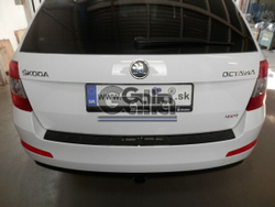 Фаркоп оцинкованный Galia S105C для Skoda Octavia седан/универсал 2013-(паспорт и сертификат в комплекте)(без электрики)