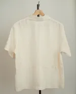 Рубашка Soeurs с Вышитым Шелковым Узором желтая