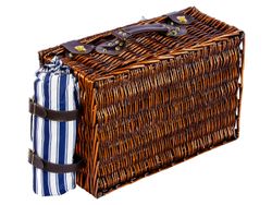 529057.2 Набор для пикника на 4 персоны с креплением для пледа, лоза