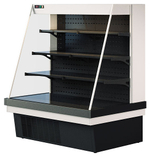 Горка холодильная ENTECO MASTER НЕМИГА П CUBE1 Н ВСн-0,53-2,5-1-5Х (встроенный агрегат) с глухими боковинами