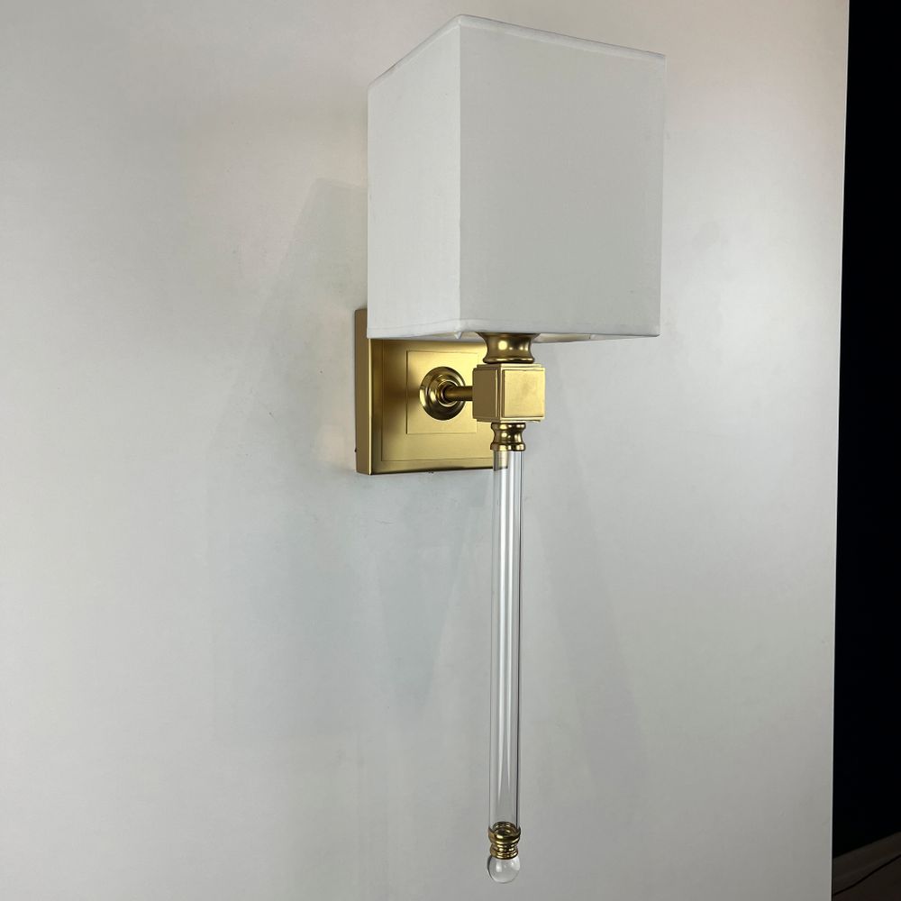 Бра Regina Andrew Crystal Sconce Brass By Imperiumloft