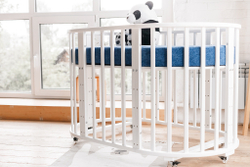 Кровать трансформер 8 в 1 "Бриджит" детская круглая