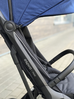Детская прогулочная коляска Espiro Nox Графитовый (Graphite Street 17/2022)